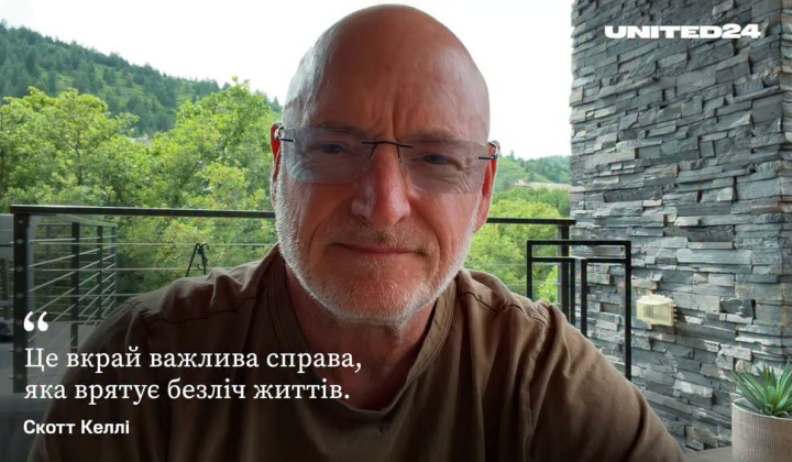 Ex-NASA astronaut launches second fundraiser for 'fast' for Ukraine