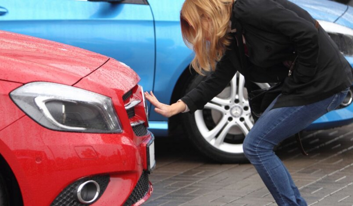 Автомобіль з втраченим номерним знаком