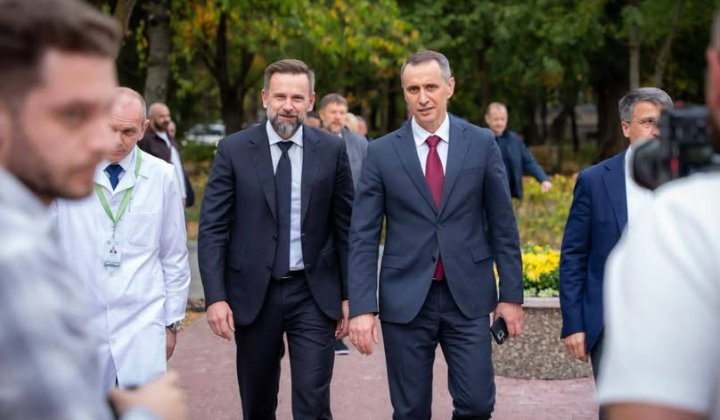 New building of Berehiv Hospital in Zakarpattia