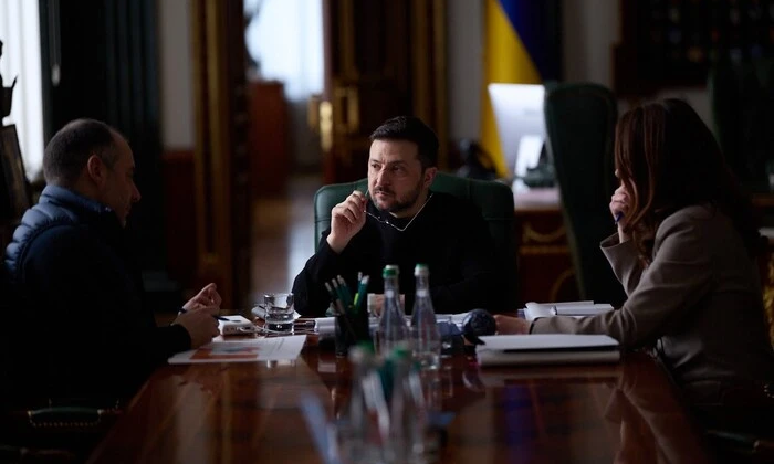 Meeting with Zelensky on energy