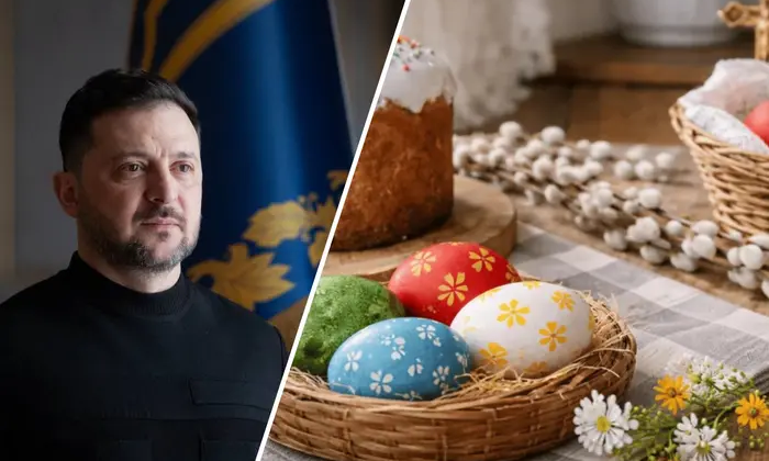 Зеленський вітає вірян із Великоднем