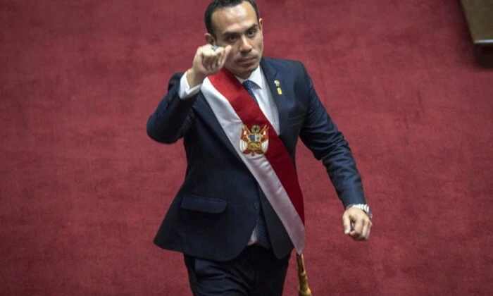 Congress of Peru removed interim president Jerry: meetings with Chinese businessman