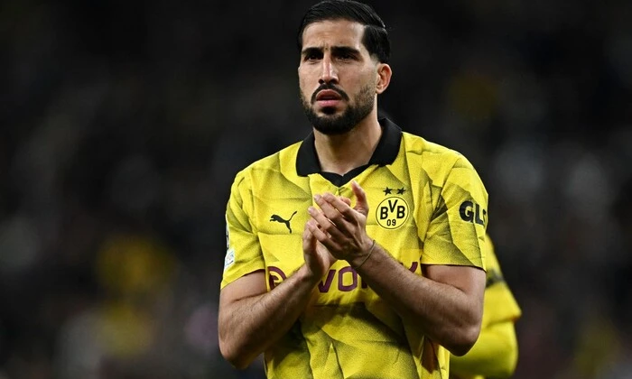 Emre Can in hospital after injury