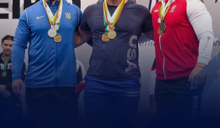 Ukrainian powerlifters at world championship