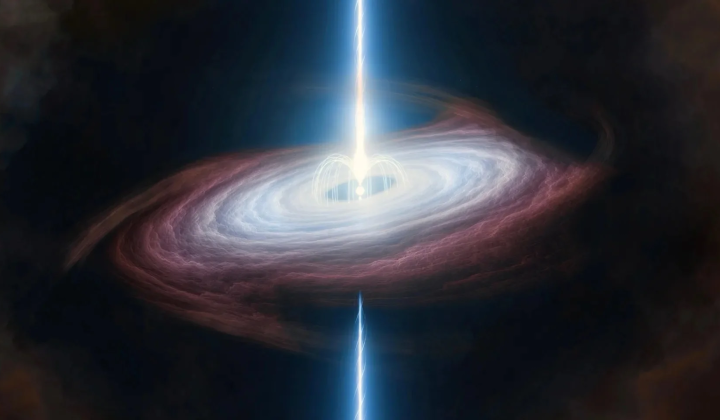 Newborn magnetar with a sign in the sky