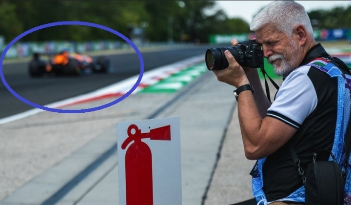 Czech President becomes photographer at F1 in Hungary