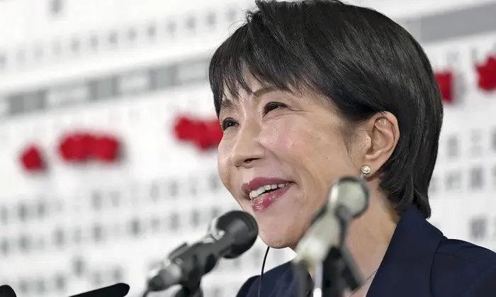 First female prime minister of Japan leads party to victory