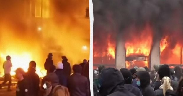 Protests in France escalate into riots, Louvre closed due to extensive damage