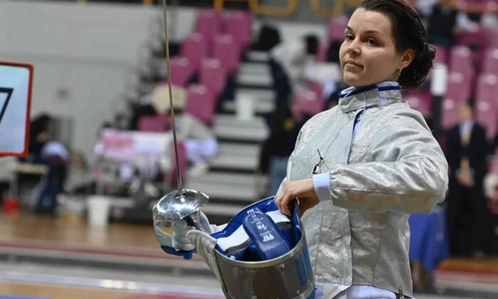Алина Комащук с бронзовой медалью