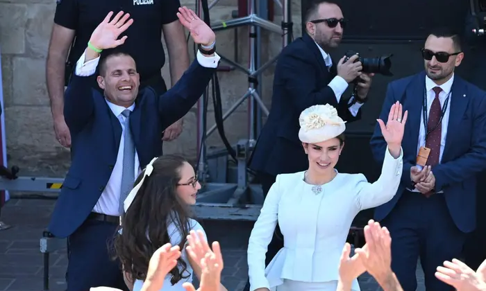Maltese Prime Minister taking oath