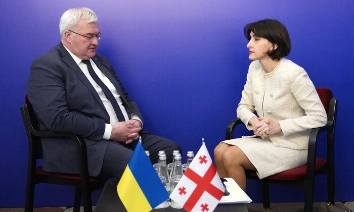 Первая встреча глав МИД Украины и Грузии