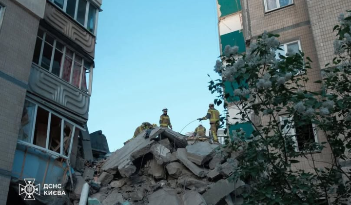 Massive terrorist attack in Kyiv