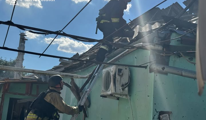 Russian UAVs hit Zaporizhia: seven wounded, including a child
