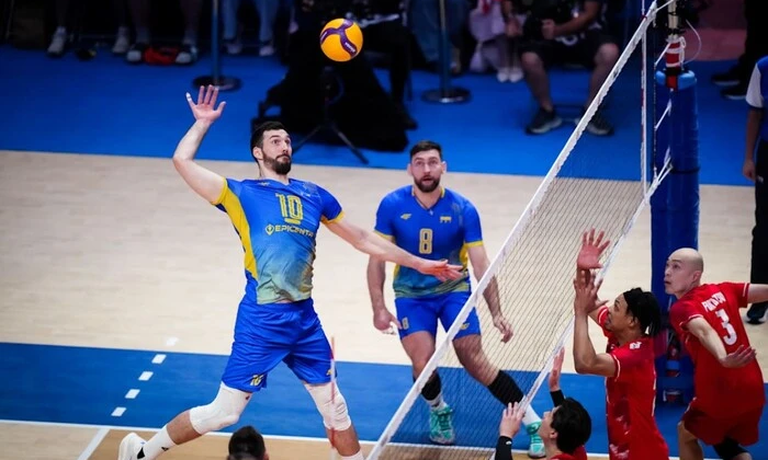 Ukraine lost to Japan in the opening match