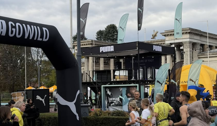 Running project with PUMA at VDNH