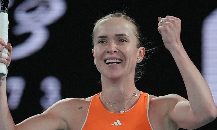 Елина Свитолина на корте Australian Open