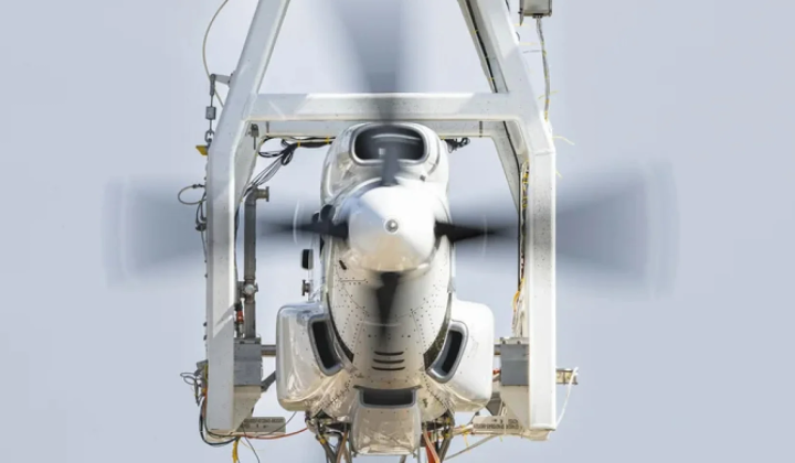 Испытания гибридного авиадвигателя GE Aerospace