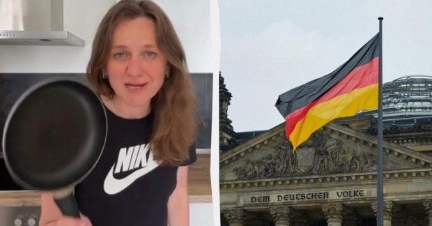Ukrainian woman in Germany