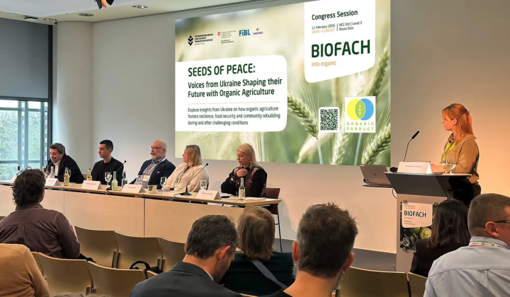 Ukrainian organic products at BIOFACH 2026