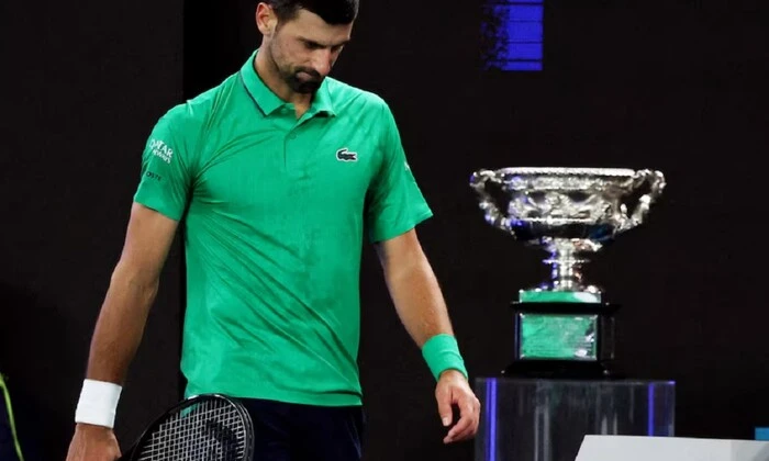 Djokovic's racket from record final