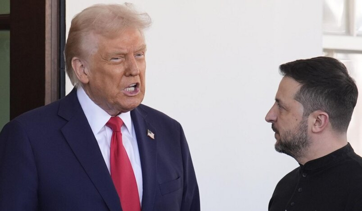 Трамп и Зеленский на саммите НАТО