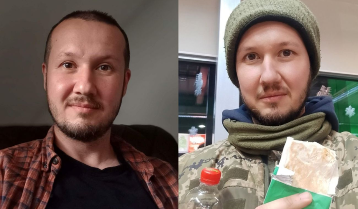 Игорь Ходжаниязов на передовой