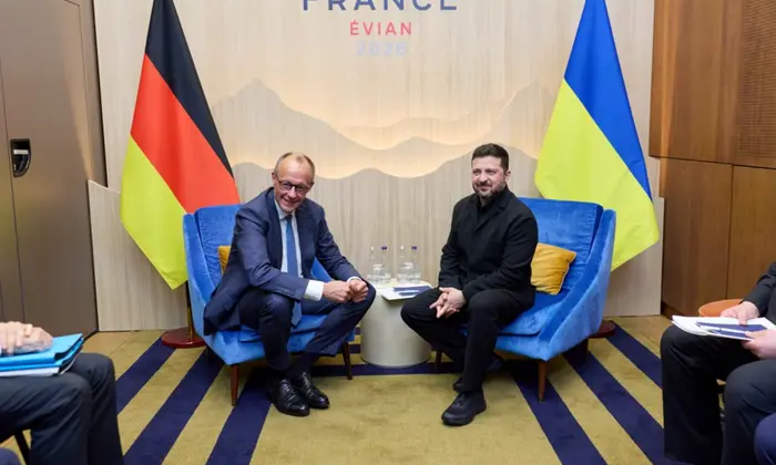 Zelensky and Merkel at G7 agreed on new missile defense systems and Drone Deal
