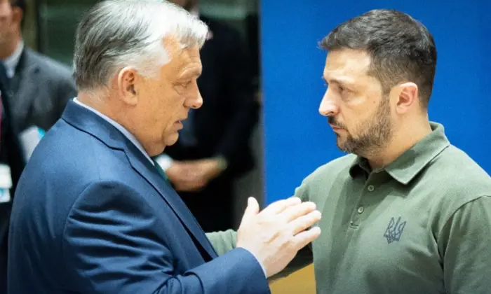Zelensky on Hungary: Russian political technologists working for Orban