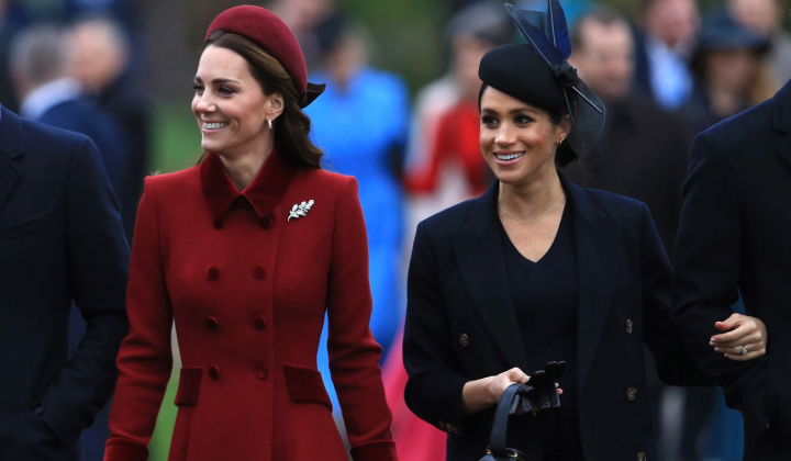 Meghan Markle and Kate Middleton