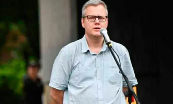 Photo of the irresponsible teacher at Odessa University