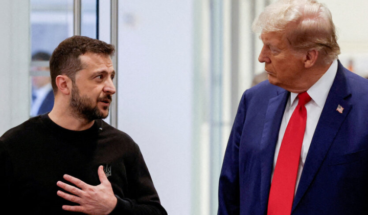 Трамп і Зеленський на Близькому Сході