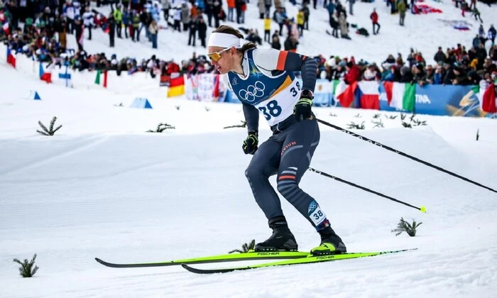 Russian skiers at the Olympics