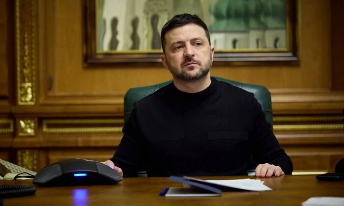 Zelensky on funding from the EU