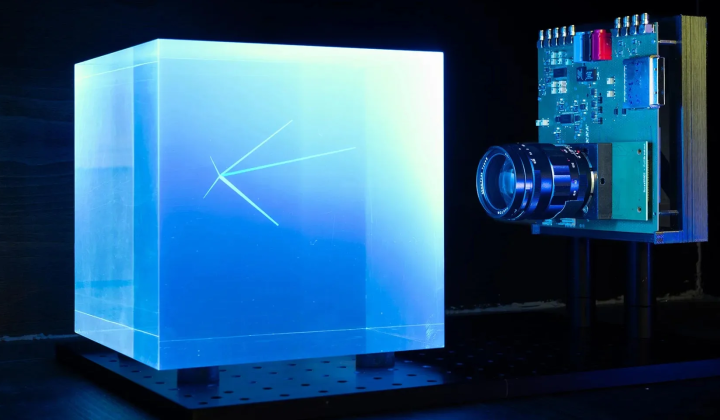 Particle detector with record accuracy