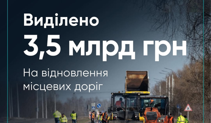 Photo of road repair in regions