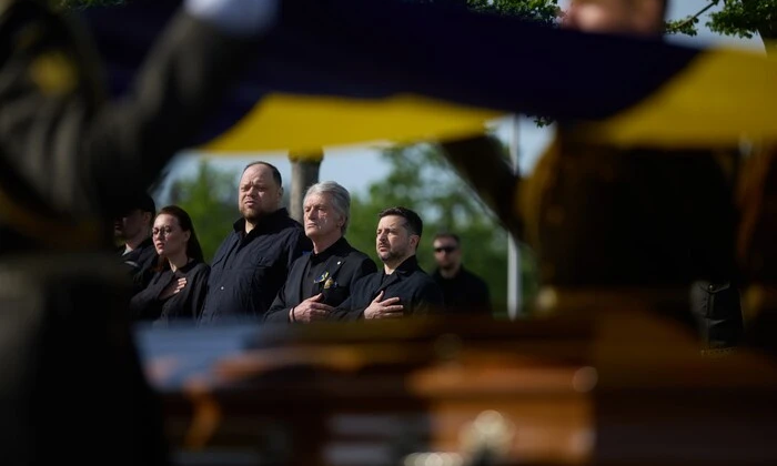 Gerashchenko noticed Yushchenko at the ceremony with Zelensky without Poroshenko