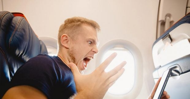 Heart attack on airplane