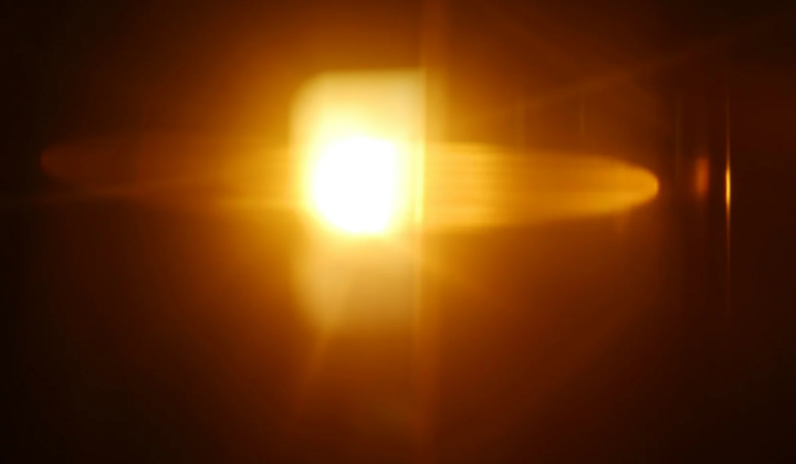 Light patterns without optics