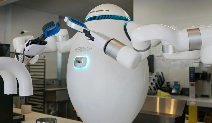 First influencer robot ADAM by Richtech Robotics