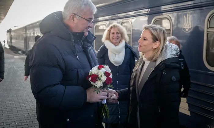 Міністр закордонних справ Австрії у Києві
