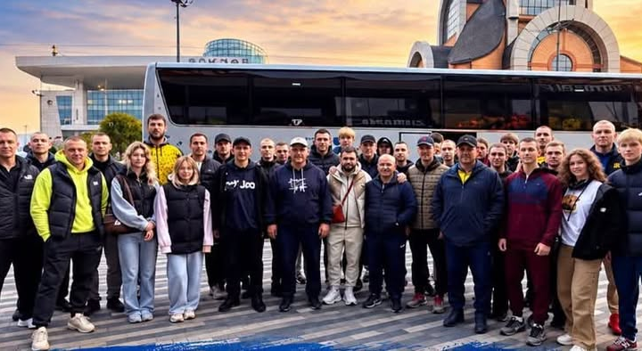Ukrainian hand-to-hand combat team headed to Belgium