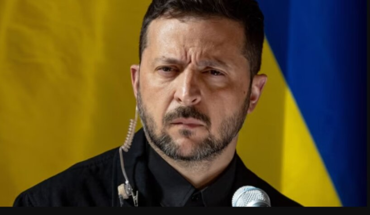 Zelensky at the meeting with the USA