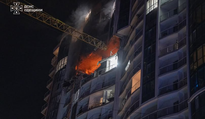 Ракетно-дронова атака на Одесу та Київ