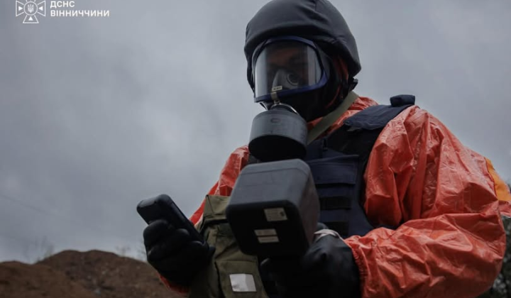 Пожежа на критичній інфраструктурі у Вінниччині