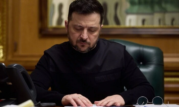 Володимир Зеленський у бункері від війни