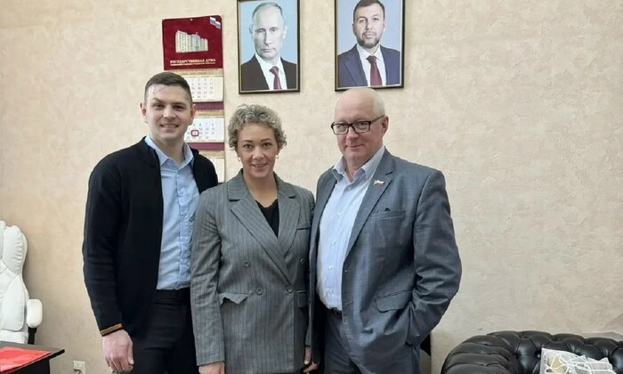 Olympic champion in occupied Donetsk