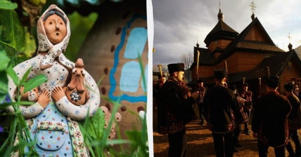 Photo of five Ukrainian villages