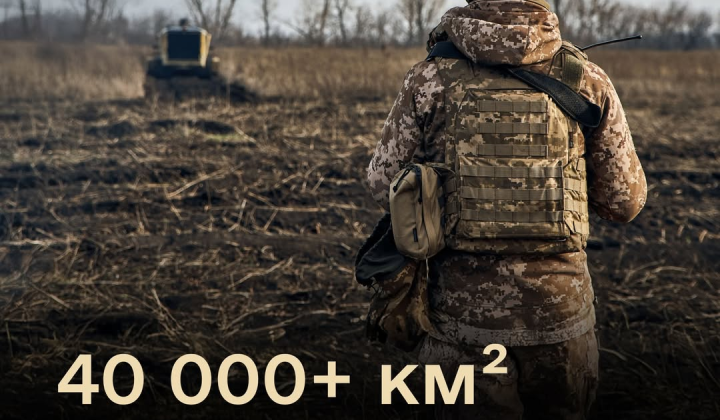 Україна розмінувала понад 40 тис. км²