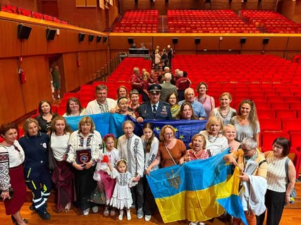 Пожежники організували концерт на підтримку України