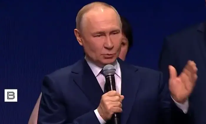 Putin at the celebration of municipal power
